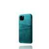 iPhone 11 Pro Max Skal med Två Kortfack Ljusblå