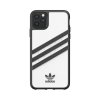 iPhone 11 Pro Max Suojakuori OR 3 Stripes Snap Case PU FW19 Valkoinen Musta
