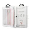 iPhone 11 Pro Max Suojakuori Silikoniii Cover Vintage Vaaleanpunainen