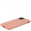 iPhone 11 Pro Max Kuori Silikoni Pink Peach