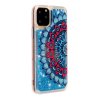 iPhone 11 Pro Kuori Kimallus Aihe Sininen Mandala