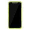 iPhone 11 Pro Suojakuori Kovamuovi TPU-materiaali-materiaali Rengaskuvio Telinetoiminto Musta Vihreä