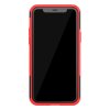 iPhone 11 Pro Suojakuori Kovamuovi TPU-materiaali-materiaali Rengaskuvio Telinetoiminto Musta Punainen