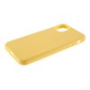 iPhone 11 Pro Suojakuori Rakenteella TPU-materiaali-materiaali Keltainen