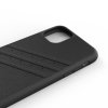 iPhone 11 Kuori OR 3ripes Snap Case Premium Korttitasku FW19 Musta