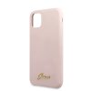 iPhone 11 Pro Suojakuori Silikoniii Cover Vintage Vaaleanpunainen