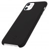 iPhone 11 Kuori Back Cover Snap Luxe Leather Musta