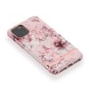 iPhone 11 Suojakuori Pink Marble Floral
