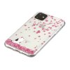 iPhone 11 Kuori Aihe Kissa ja Vaaleanpunainen Puun lehti