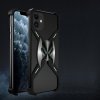 iPhone 11 Kuori X-muotoilu Metalli Musta