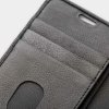 iPhone 12/iPhone 12 Pro Kotelo Leather Wallet Irrotettava Kuori Musta