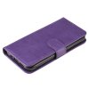 iPhone 12/iPhone 12 Pro Kotelo Irrotettava Kuori KT Leather Series-3 Violetti