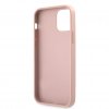 iPhone 12/iPhone 12 Pro Kuori 4G Logo Saffiano Vaaleanpunainen