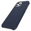 iPhone 12/iPhone 12 Pro Kuori Back Cover Snap Luxe Leather Sininen