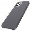 iPhone 12/iPhone 12 Pro Kuori Back Cover Snap Luxe Leather Harmaa