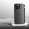 iPhone 12/iPhone 12 Pro Kuori Clear Matte Series Musta