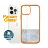 iPhone 12/iPhone 12 Pro Kuori ClearCase Color PG Oranssi