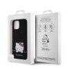 iPhone 12/iPhone 12 Pro Kuori Liquid Silicone Musta