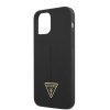 iPhone 12/iPhone 12 Pro Kuori Metal Triangle Musta