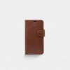 iPhone 12 Mini Kotelo Leather Wallet Irrotettava Kuori Ruskea