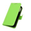 iPhone 12 Mini Fodral Litchi Grön