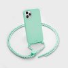 iPhone 12 Mini Kuori HUEX PASTELS Necklace Spearmint