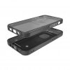iPhone 12 Mini Kuori Protective Clear Case Musta