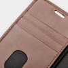 iPhone 12 Pro Max Kotelo Leather Wallet Irrotettava Kuori Ruskea