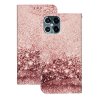iPhone 12 Pro Max Suojakotelo Aihe Vaaleanpunainen Glitter