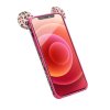 iPhone 12 Pro Max Kuori Pehmo Vaaleanpunainen