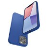 iPhone 12 Pro Max Suojakuori Silikoni Linen Blue