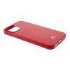 iPhone 12 Mini Suojakuori Jelly Kimalle Tummanpunainen
