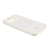 iPhone 12 Mini Suojakuori Jelly Glitter Valkoinen