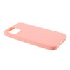 iPhone 12 Mini Suojakuori Rakenteella Vaaleanpunainen