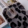 iPhone 12 Mini Suojakuori Turkki Leopardikuvio Musta