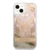 iPhone 13 Mini Kuori Liquid Glitter Paisley Pattern Kulta