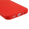iPhone 13 Mini Kuori Liquid Silicone Punainen
