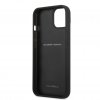 iPhone 13 Mini Kuori Real Carbon Metal Logo Musta
