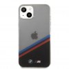 iPhone 13 Mini Kuori Tricolor Stripe Läpinäkyvä Musta