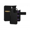 iPhone 13 Pro Kotelo 2 in 1 Wallet Case Musta