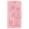 iPhone 13 Pro Kotelo Kukkakuvio Vaaleanpunainen