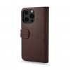 iPhone 13 Pro Kotelo Leather Detachable Wallet Chocolate Brown