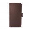 iPhone 13 Pro Max Kotelo Leather Detachable Wallet Chocolate Brown