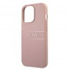 iPhone 13 Pro Max Kuori Hot Stamp Metal Logo Vaaleanpunainen