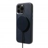 iPhone 13 Pro Max Kuori Leather Backcover Matte Navy