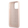 iPhone 13 Pro Max Kuori Silicone Metal Logo 4G Light Pink