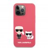 iPhone 13 Pro Kuori Karl & Choupette Vaaleanpunainen