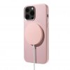 iPhone 13 Pro Kuori Leather Backcover Powder Pink