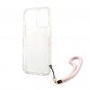 iPhone 13 Pro Kuori Marble Design Stripe Vaaleanpunainen