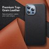 iPhone 13 Pro Kuori Metro Leather MagSafe Musta